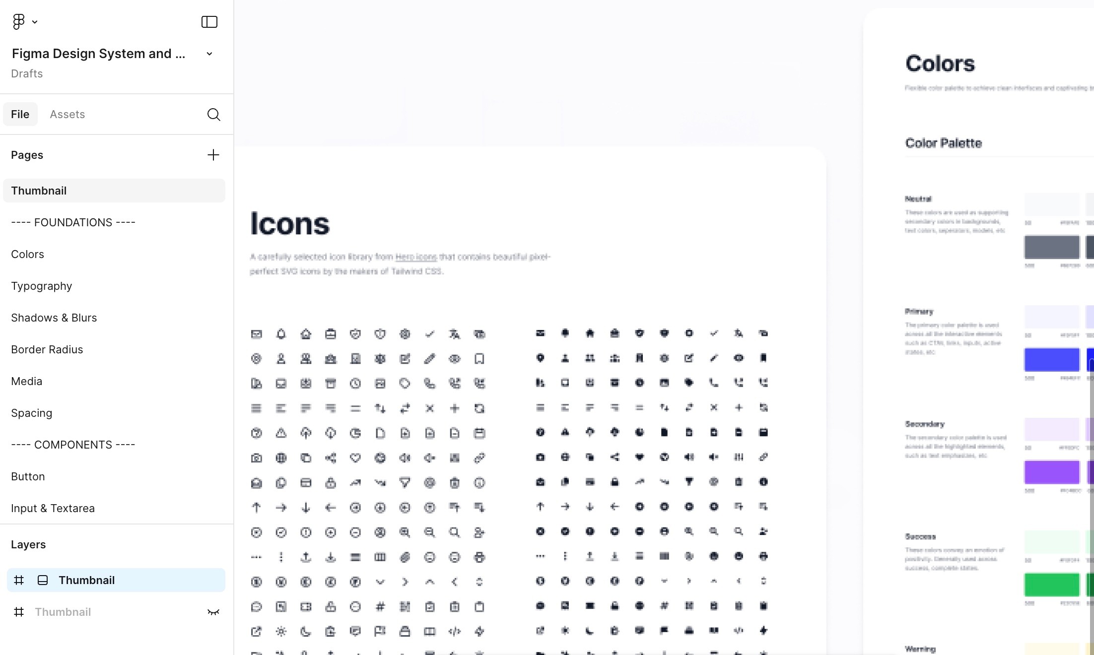 image - figma design system